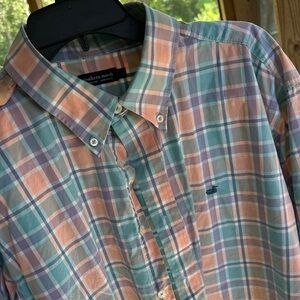 🚨SALE Southern Marsh Men's Pastel Plaid Button Down Shirt